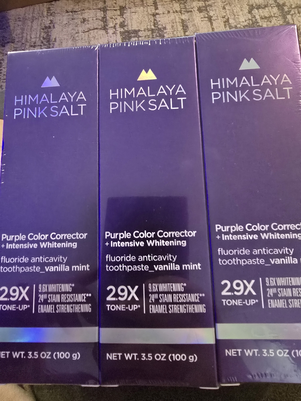Purple Color Corrector Toothpaste - Vanilla Mint